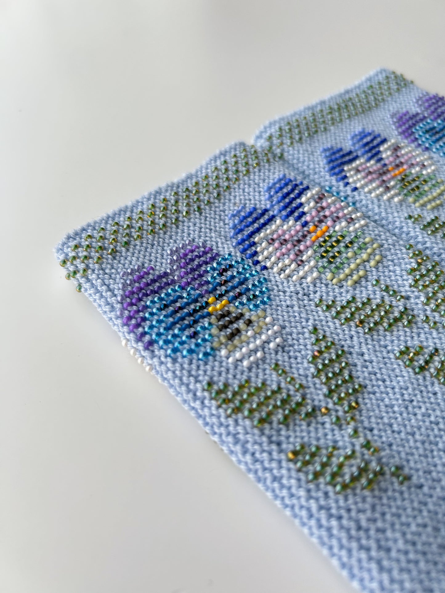 【即納】エターナルパンジー｜全3色｜手編みリストウォーマー