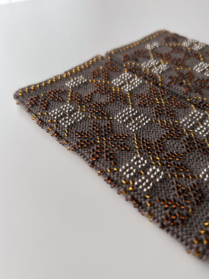 【即納】ヴィーナスガーデン｜モカブラウン｜手編みリストウォーマー